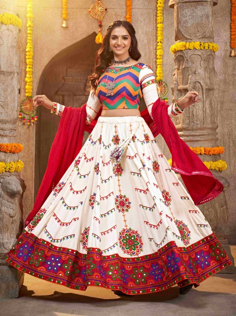 Pastel Chaniya Choli